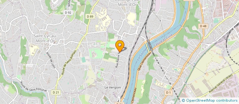 localisation de l'entreprise L'ARZON  COLLONGES-AU-MONT-D'OR