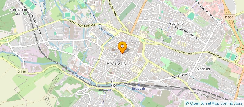 localisation de l'entreprise L&AS à BEAUVAIS