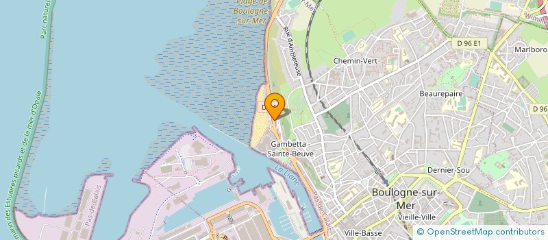 localisation de l'entreprise L'AS à BOULOGNE-SUR-MER