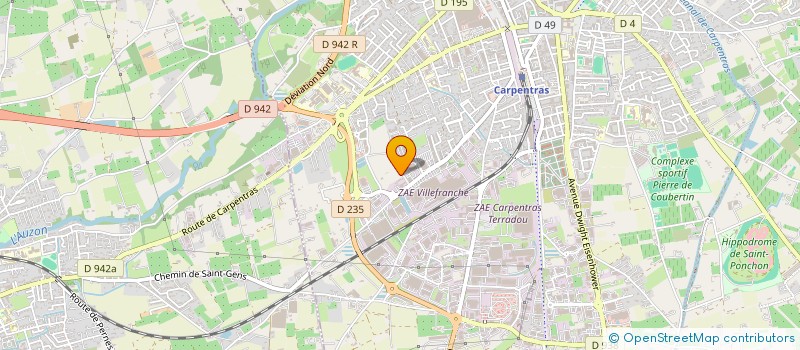 localisation de l'entreprise L'AS  CARPENTRAS