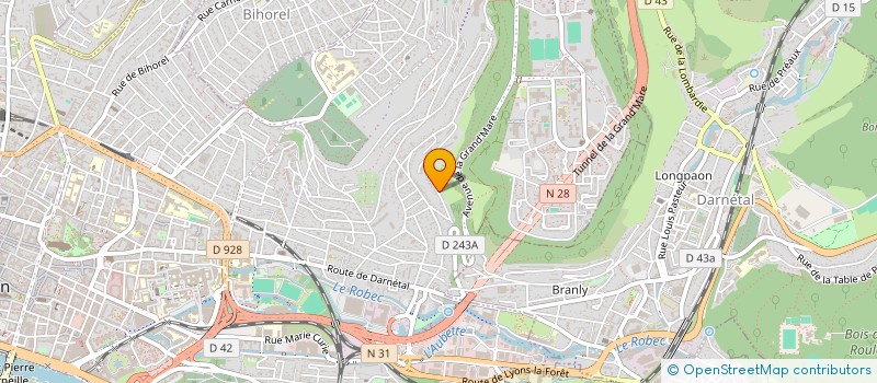 localisation de l'entreprise L'AS CARS à ROUEN