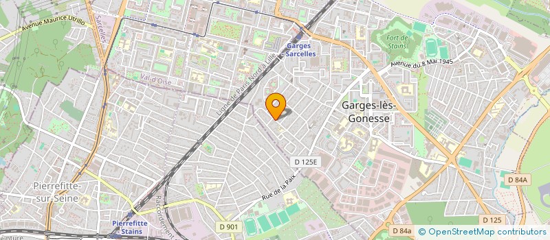 localisation de l'entreprise L'AS CD DU TRANSPORT  GARGES-LES-GONESSE