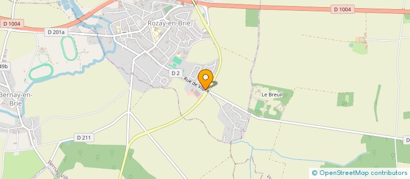 localisation de l'entreprise L'AS CONDUITE 3  ROZAY-EN-BRIE