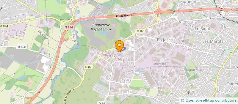 localisation de l'entreprise L'AS DE CARREAU à COLOMIERS
