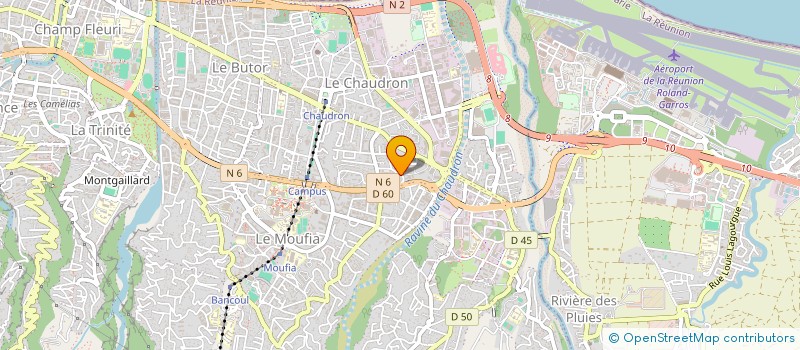 localisation de l'entreprise L'AS DE COEUR DU MOUFIA  SAINT-DENIS