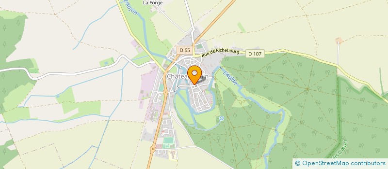localisation de l'entreprise L'AS DE COUPE à CHATEAUVILLAIN