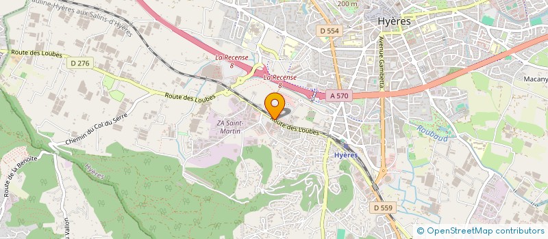 localisation de l'entreprise L'AS DE L'OCCASION NETTOYAGE à HYERES