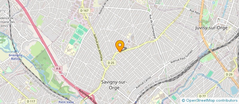 localisation de l'entreprise L AS DE LA RENOVATION à SAVIGNY-SUR-ORGE