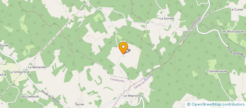 localisation de l'entreprise L'AS DE TREFLE à SAINT PANTALY D EXCIDEUIL