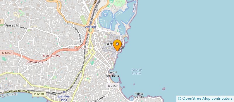localisation de l'entreprise L'AS DE TREFLE à ANTIBES