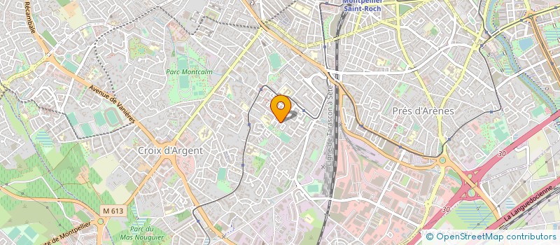 localisation de l'entreprise L'AS DES ASSOCATIONS à MONTPELLIER