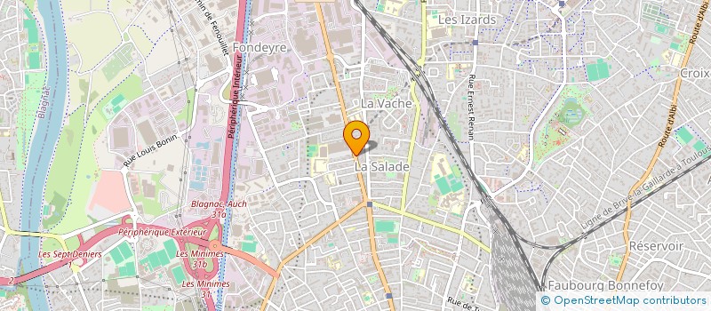 localisation de l'entreprise L'AS DES CHICHAS à TOULOUSE