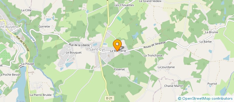 localisation de l'entreprise L'AS DES PANNES à SAINT-CYR