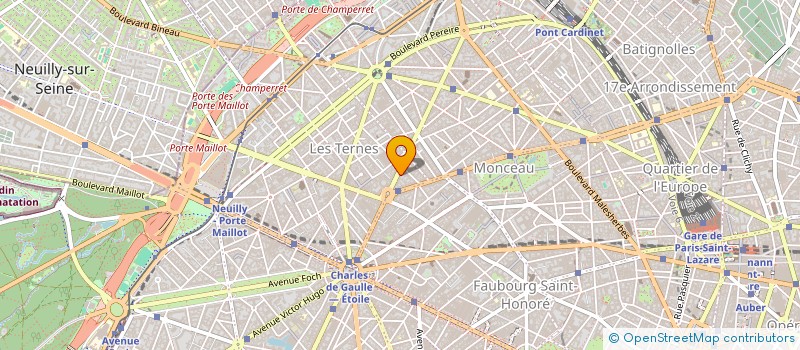localisation de l'entreprise L'AS DES PRESTATIONS DE SERVICES  PARIS