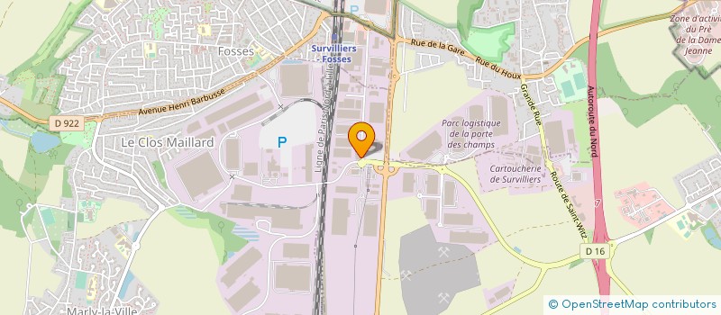 localisation de l'entreprise L'AS DU BOIS ET DE LA DECO  SAINT-WITZ