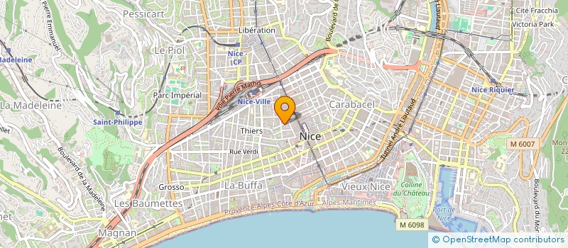 localisation de l'entreprise L AS DU COEUR à NICE