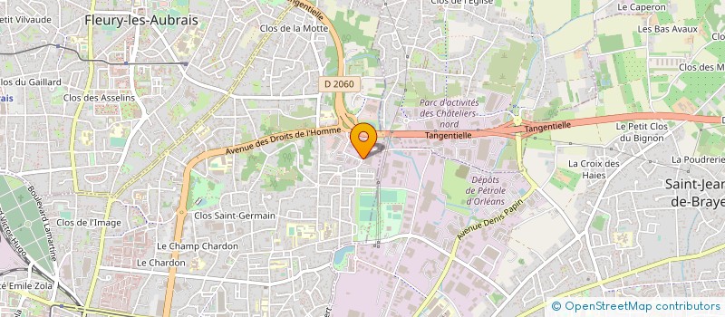 localisation de l'entreprise L'AS DU NETTOYAGE SARL à ORLEANS