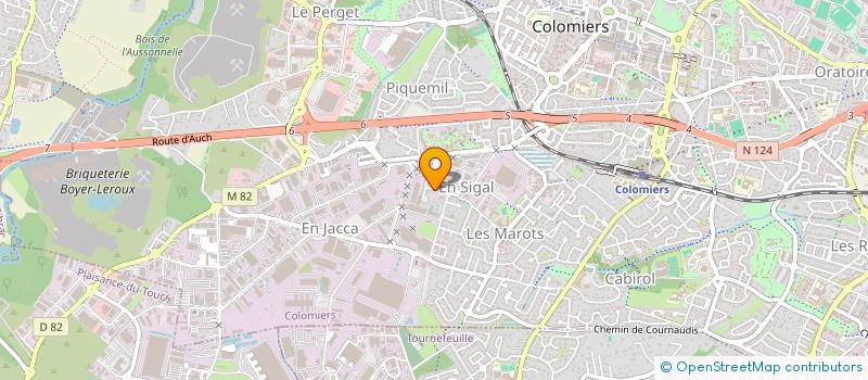 localisation de l'entreprise L'AS DU TRANSPORT à COLOMIERS