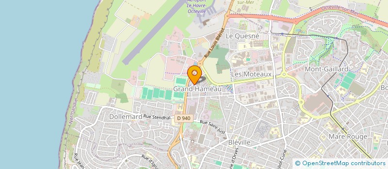 localisation de l'entreprise L'AS EXPRESS  LE HAVRE