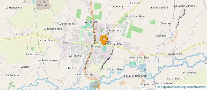 localisation de l'entreprise L'AS GOURMAND  BRECEY