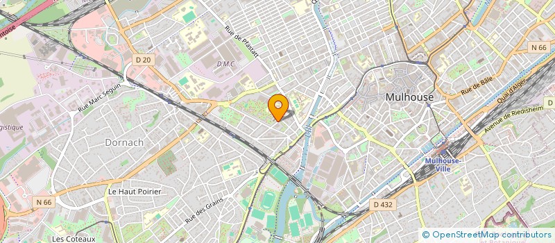 localisation de l'entreprise L'AS'SAUCE TEKNO  MULHOUSE