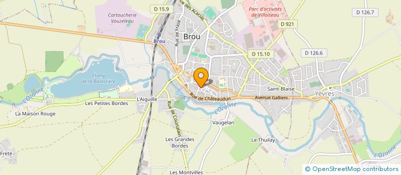 localisation de l'entreprise L ASCALIER à BROU