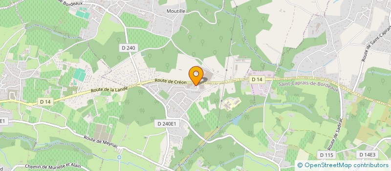 localisation de l'entreprise L'ASIE DU SUD EST  CAMBLANES-ET-MEYNAC