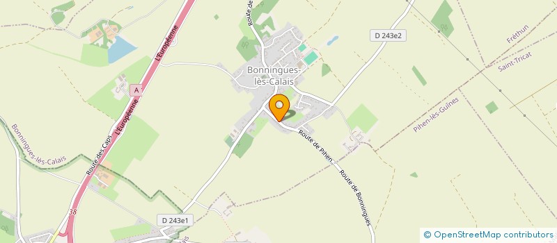 localisation de l'entreprise L ASINERIE  BONNINGUES-LES-CALAIS