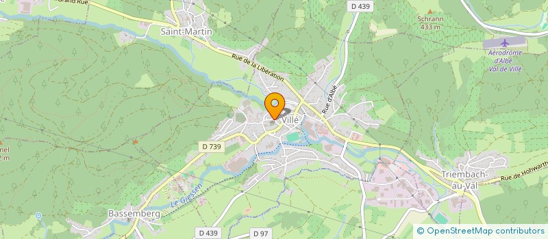 localisation de l'entreprise L'ASPERULE à VILLE