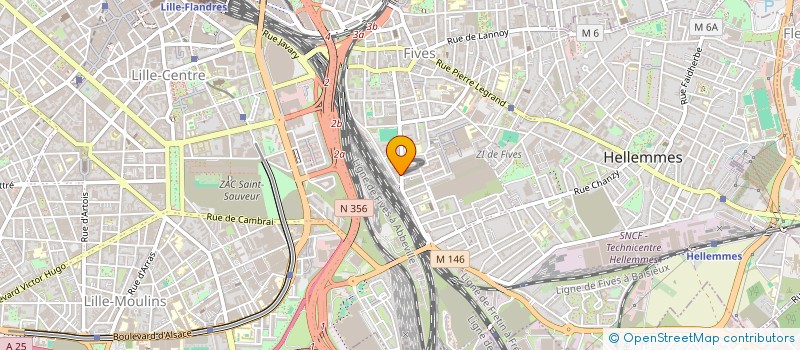 localisation de l'entreprise L'ASS DESROUSSEAUX à LILLE