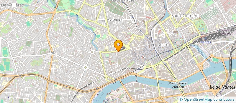 localisation de l'entreprise L'ASSAUT CLOWN CINEMA SPECTACLES SERVICE  NANTES