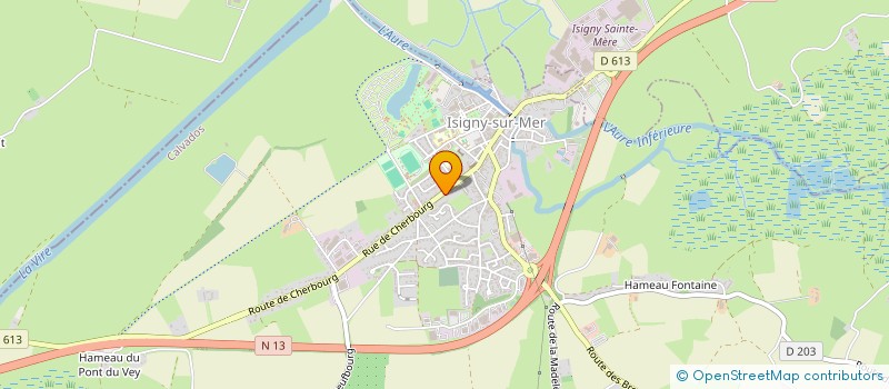 localisation de l'entreprise L'ASSAUT DU GANG  ISIGNY-SUR-MER