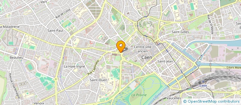 localisation de l'entreprise L ASSIETTE à CAEN