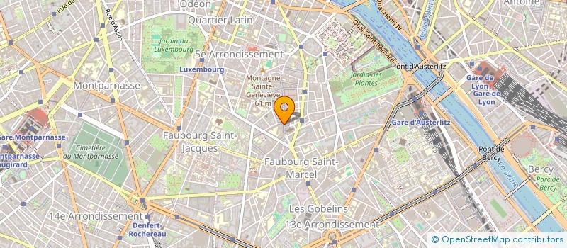 localisation de l'entreprise L'ASSIETTE à PARIS