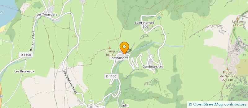 localisation de l'entreprise L'ASSIETTE A ROULETTES  SAINT-HONORE