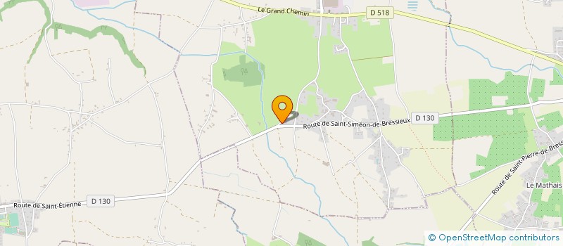 localisation de l'entreprise L'ASSIETTE CHAMPETRE  BREZINS