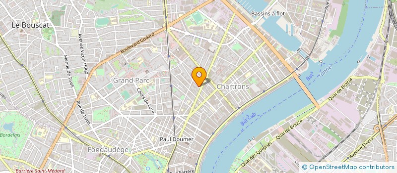 localisation de l'entreprise L ASSIETTE D YVES à BORDEAUX