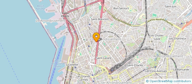 localisation de l'entreprise L'ASSIETTE DU CHEF à MARSEILLE