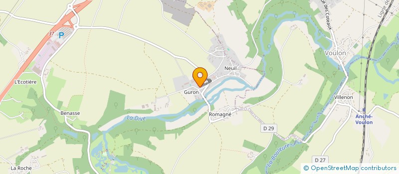 localisation de l'entreprise L'ASSIETTE DU SPORTIF  VALENCE-EN-POITOU