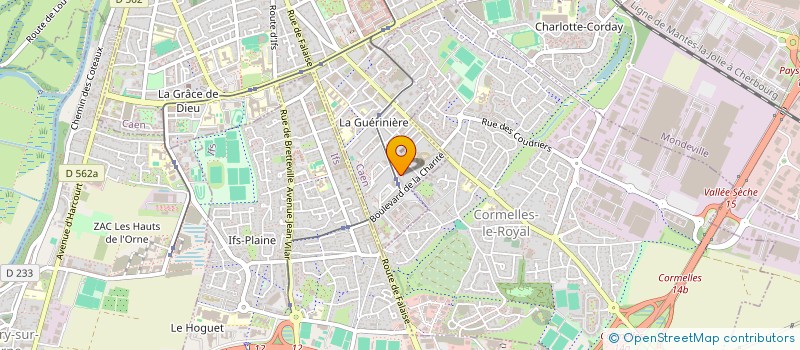 localisation de l'entreprise L ASSIETTE SANS FRONTIERES à CAEN