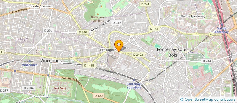 localisation de l'entreprise L-ASSIST à FONTENAY-SOUS-BOIS