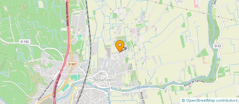 localisation de l'entreprise L'ASSISTANCE ADMINISTRATIVE  BEDARRIDES