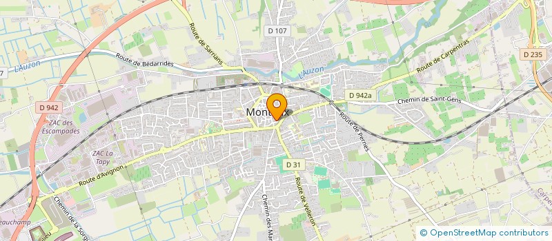 localisation de l'entreprise L'ASSISTANT COMMERCIAL  MONTEUX