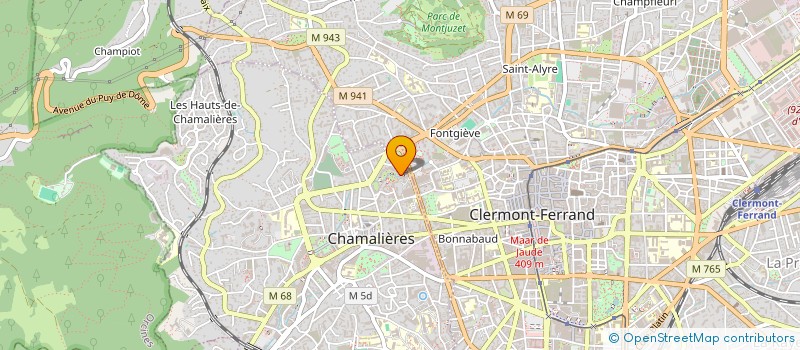 localisation de l'entreprise L'ASSO 6 SONS à CHAMALIERES