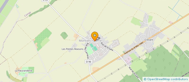 localisation de l'entreprise L'ASSO 7 à MONTIERCHAUME