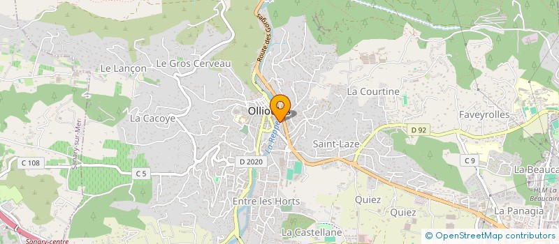 localisation de l'entreprise L'ASSO DU MORSE à OLLIOULES