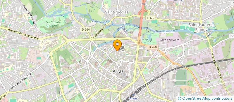 localisation de l'entreprise L ASSO DU PORTE VOIX à ARRAS
