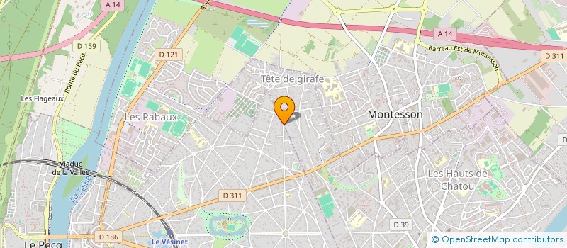 localisation de l'entreprise L'ASSO DU PRIX GOTLIB (APG)  CHATOU