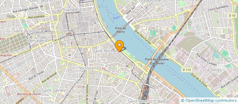 localisation de l'entreprise L'ASSO DU S  BORDEAUX