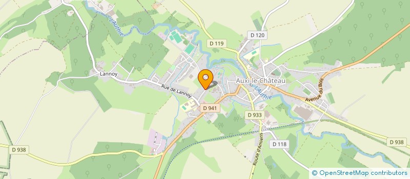 localisation de l'entreprise L ASSO'LIDAIRE AUXILOISE à AUXI-LE-CHATEAU
